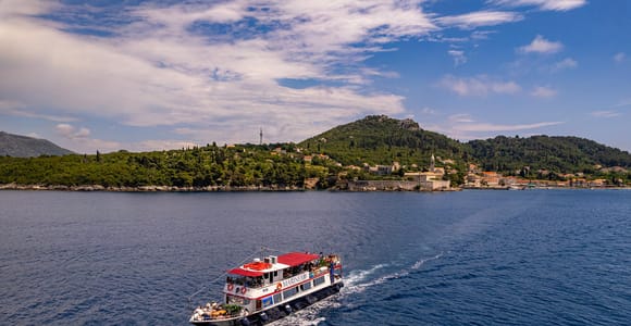Dubrovnik: Elaphite-Inselkreuzfahrt mit Getränken und optionalem Mittagessen Dubrovnik: Elaphite-Inselkreuzfahrt mit Getränken und optionalem Mittagessen