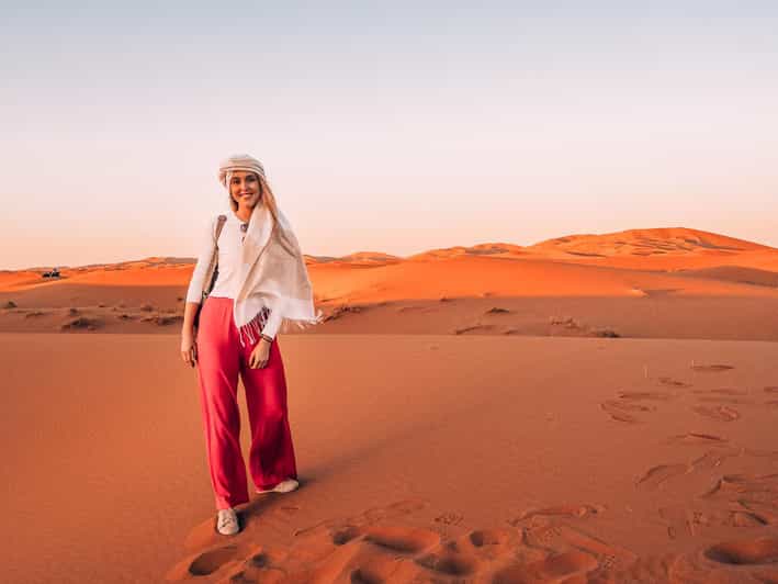 Marrakech : visite privative de 8 jours dans le Sahara et à Chefchaouen - dromadaire