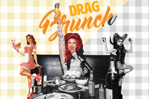 El FunnyBoyz Bottomless Brunch organizado por Drag QueensBRONCE Brunch sin fondo