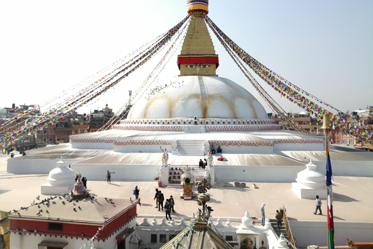 Privébezichtiging van erfgoedlocaties in Kathmandu voor een hele dag