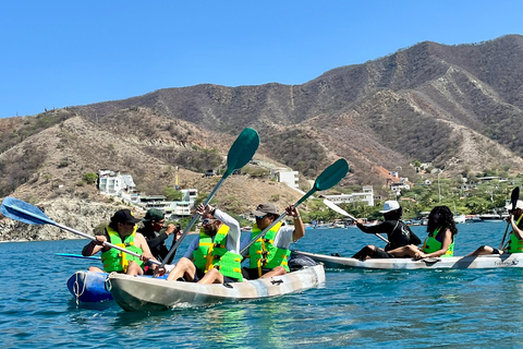 Taganga Beach Electric Motorcycle Tour, Kayak & Snorkel tour