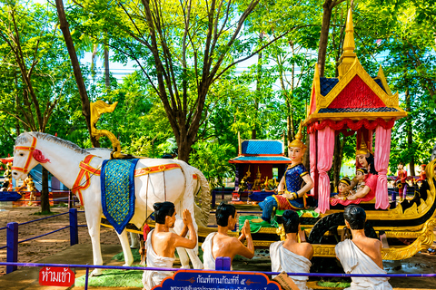 Bangkok: Giant Buddha & Ayutthaya Afterlife Tour Round Trip Transportation & Guide