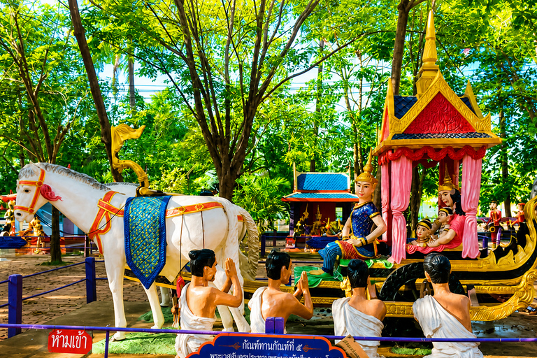 Bangkok: Giant Buddha & Ayutthaya Afterlife Tour Round Trip Transportation & Guide