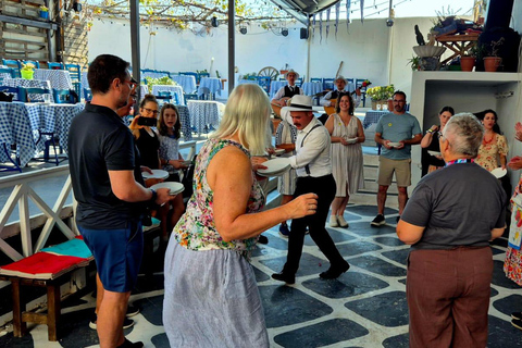 Santorini: Plate-Smashing Show & Fira Walking Tour