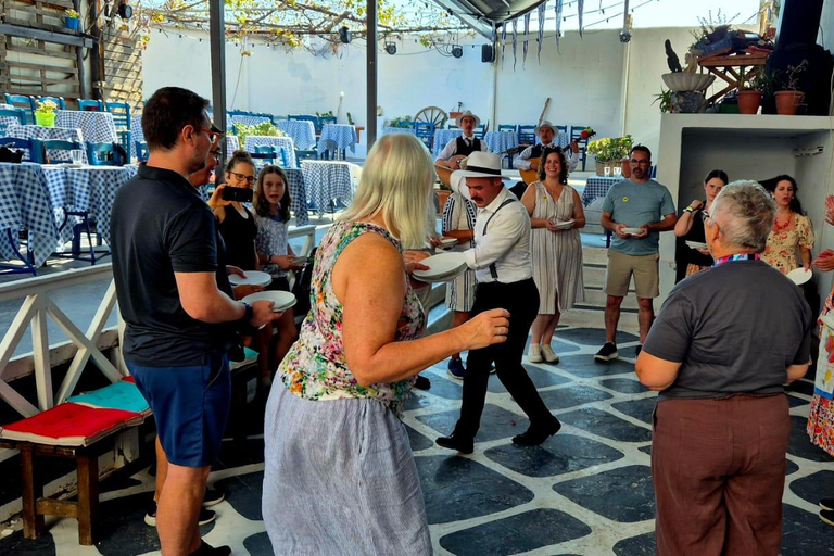 Santorini: Plate-Smashing Show & Fira Walking Tour