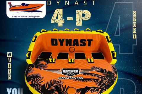 Hurghada: Sporty wodne, łódź bananowa i nurkowanie z rurkąBanan, przejażdżka sofą, nurkowanie z rurką i obserwacja delfinów