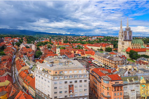 Zagreb: Private Guided Tour with Your Mobile Phone Zagreb: The Gradec Code and the Stone Gate with Kit and Live Guide
