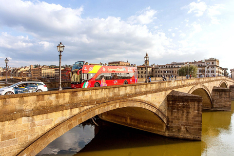 Firenze: Tour in autobus Hop-on Hop-off: biglietto da 24, 48 o 72 oreBiglietto da 24 ore