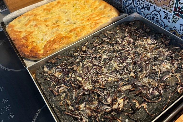 Genoa: Focaccia and Pesto Cooking Class in 18th-Century Home