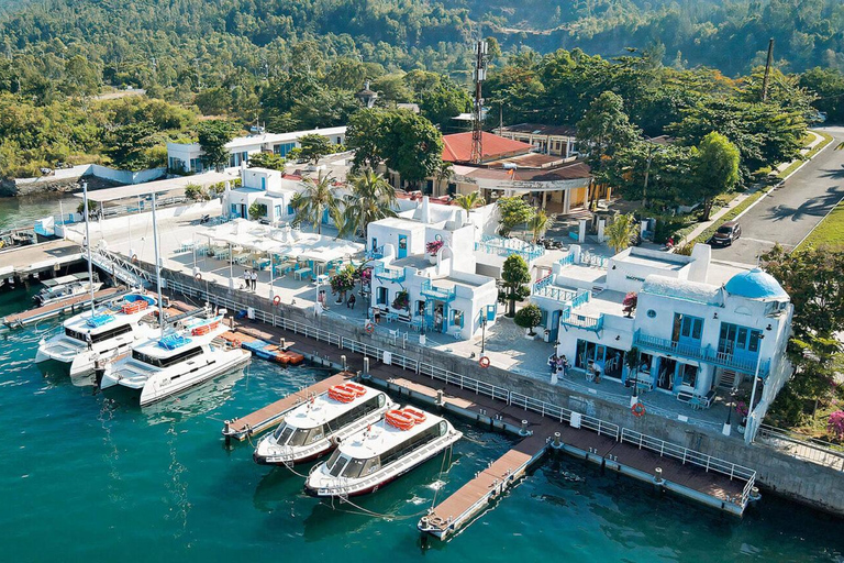 Da Nang: Ilha dos Macacos, mergulho com snorkel e parapente