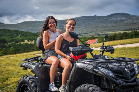 From Split: Cetina Family Quad Tour with Picnic Single Rider