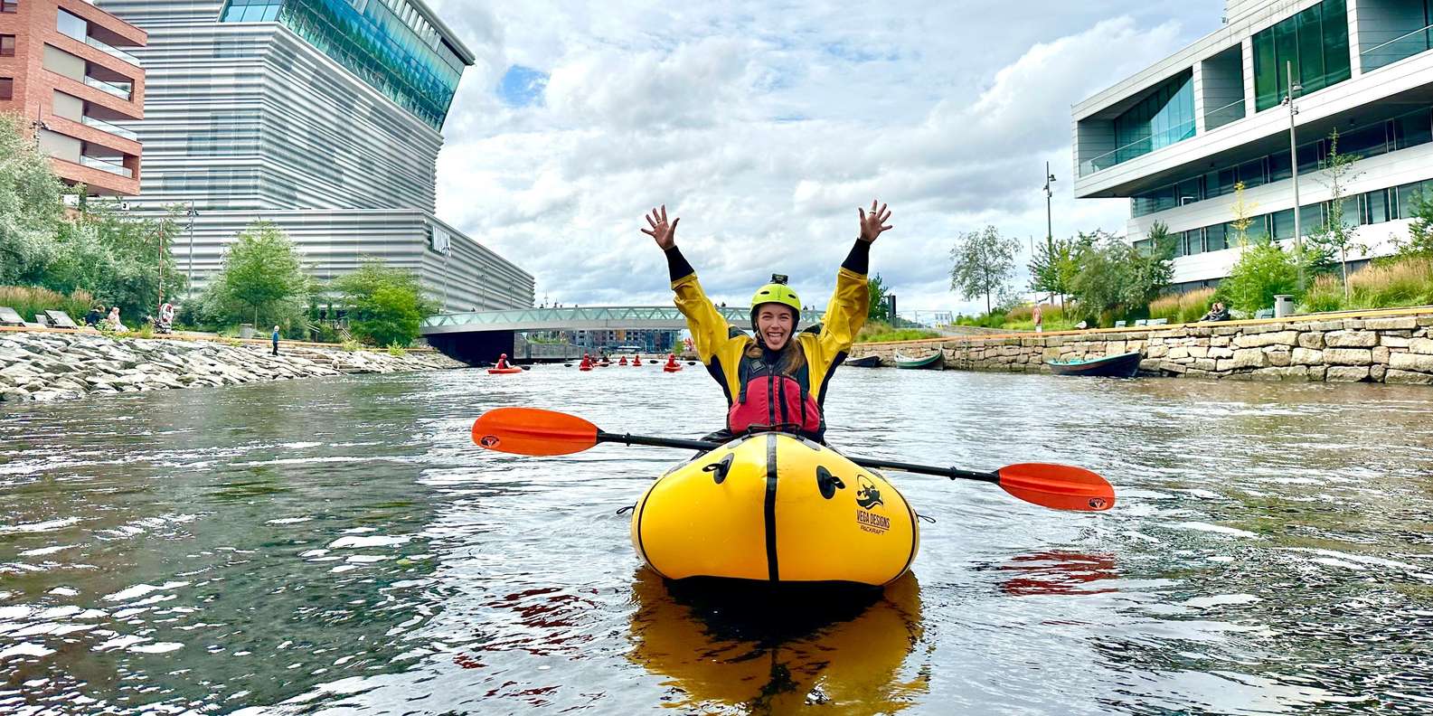 Packraft + e-bike = big smiles : r/packrafting