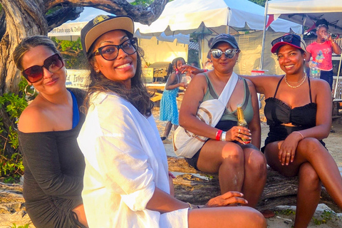 Tour por el arrecife de Buccoo y Nylon Pool con el capitán PhillipsTour en barco por Buccoo Reef con el capitán Phillips