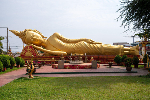 Mezza giornata di esplorazione del fascino di Vientiane e servizio di prelievo in hotel