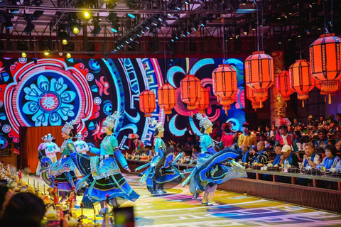 Yuxiandu Royal Cuisine with Show optional Attraction Ticket VIP Seating for Midday Banquet