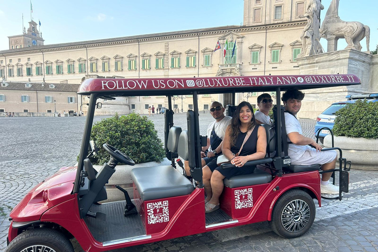 Excursion en voiturette de golf : Les points forts de RomeCircuit avec lieu de rendez-vous