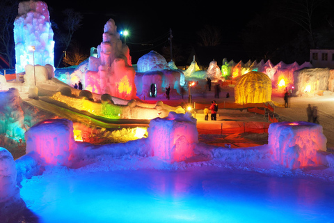 Shikotsu Lake Festival Magical Ice Sculptures Half-Day Tour Japanese Language Half-Day Tour 15:40 Meet-up