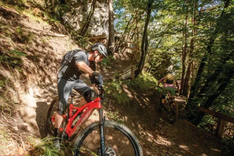 Innsbruck: Arzler Alm Single Trail E-bike Tour