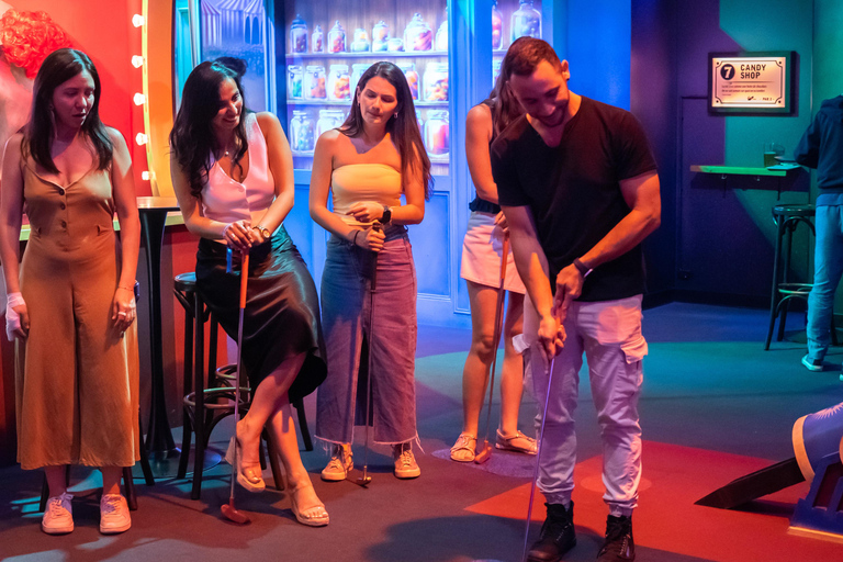 9-dołkowe pole do minigolfa w Bordeaux