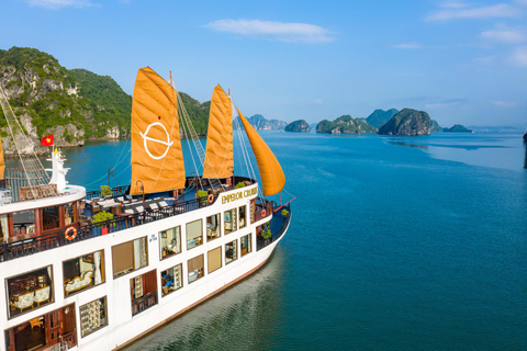 Zatoka Halong: 3D2N All inclusive z rejsem cesarzaCesarz Rejs Dziedzictwo Halong | 3 dni kryjówki