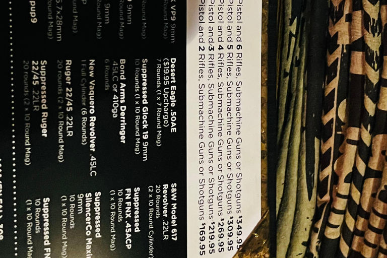 Machine Gun Shooting!