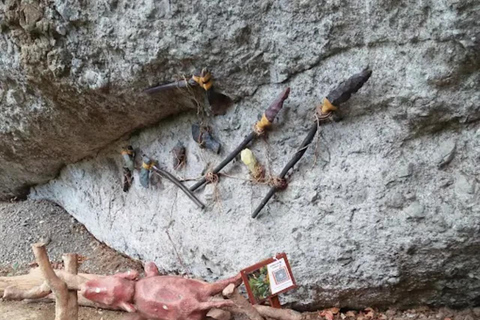 Sunrise at Nglanggeran Volcano, Jomblang Cave & Timang Tour