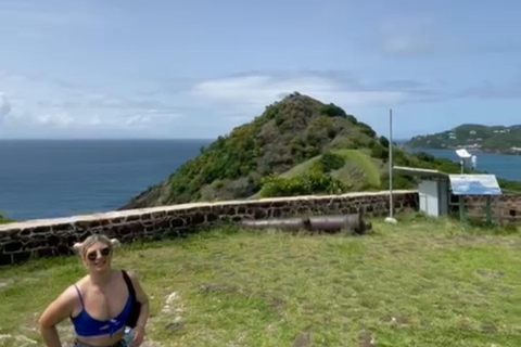 Lucia: Matupplevelse med besök på Pigeon Island