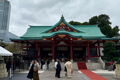 Tokio: privétour met gids langs tempels en heiligdommen per autoPremium SUV voor 3 personen