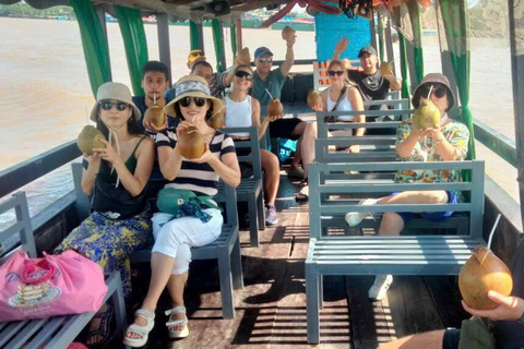 From HCM: Cu Chi Tunnel &amp; Mekong Delta Full Day TourPrivate Tour Luxury for group 10 people