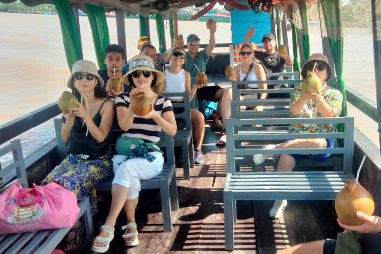 From HCM: Cu Chi Tunnel &amp; Mekong Delta Full Day TourPrivate Tour Luxury for group 10 people