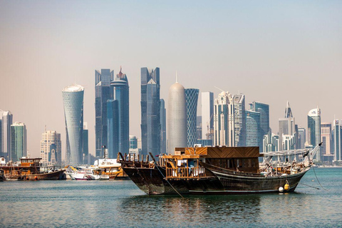 Dhow Sailing + Souq Waqif Cultural Experience with Pickup