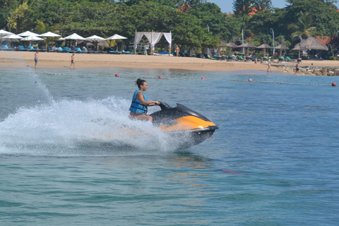 Pacote Triplo de Esportes Aquáticos Jet Ski, Banana, Parasailing