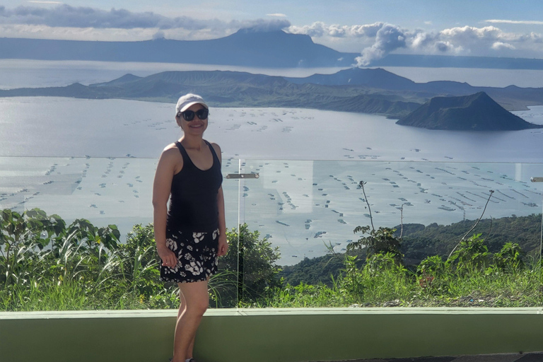 私人观光：大雅台高地和塔尔火山游船私人观光：大雅台中部地区和塔尔火山游船