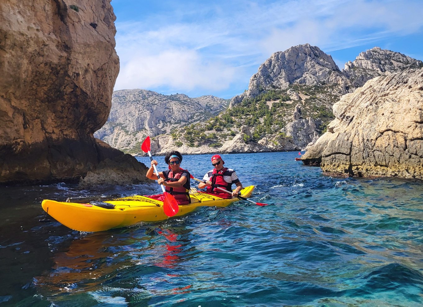 Cassis: Tur i havkajak i Calanques Nationalpark