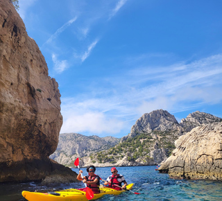 Kajak in Cassis (Bouches-du-Rhône)