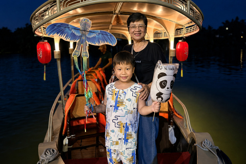 Hue: Evening Perfume River Electric Boat Cruise & Lantern Evening Perfume River Cruise