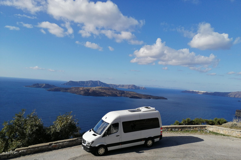 Passeio pelos destaques de Santorini