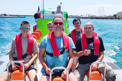 Cap d&#039;Agde : Balade en bateau 1H3O, visite guidée avec boisson offerte