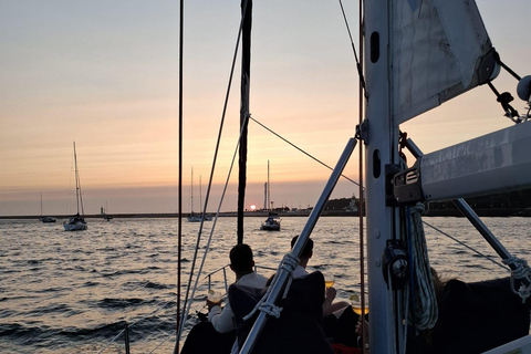 Porto,cruise with magical sunset ocean,open sail drink&snack Shared Magical Sunset Ocean