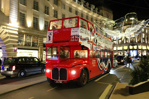 Edimburgo: tour delle luci di Natale su un autobus vintageEdimburgo: tour delle luci di Natale su un autobus d&#039;epoca