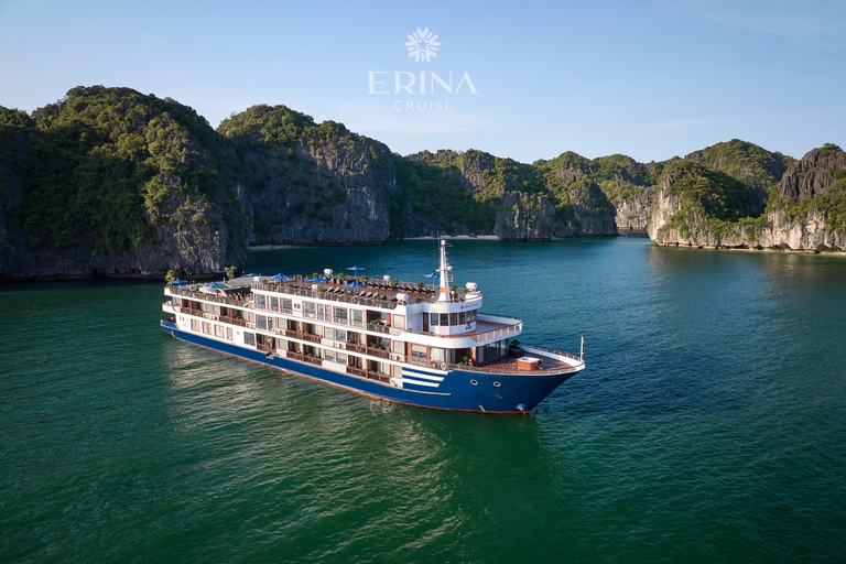 2/3-Day Halong & Lan Ha Bay Erina 5* Cruise balcony, bathtub 3-Days Cruise with Transfer from/to Hanoi or Ninh Binh