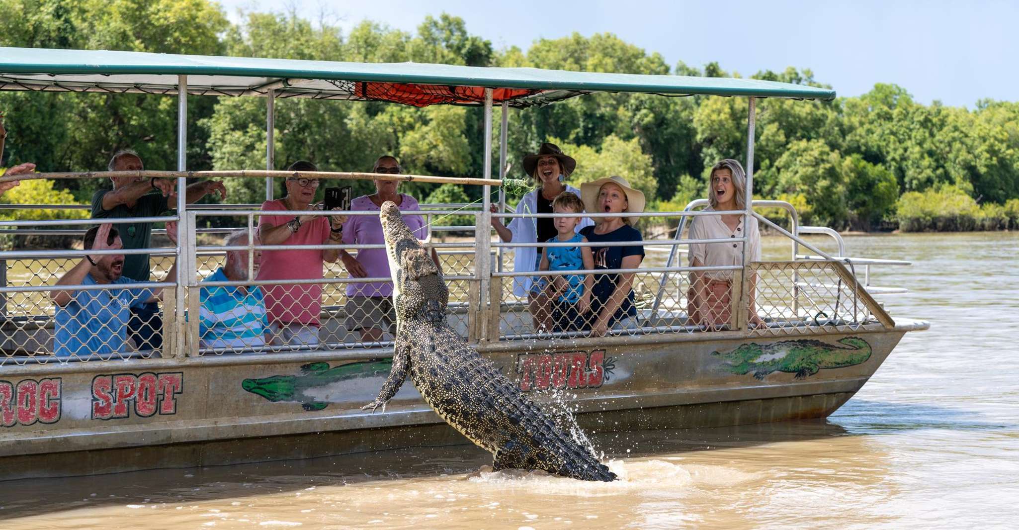 From Darwin, Spectacular Jumping Crocodile Half Day Tour - SuiteTrails