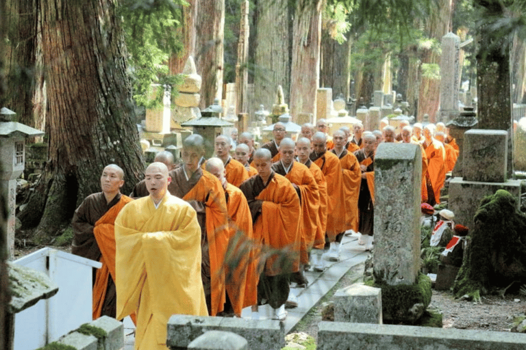 Osaka: Mount Koya and Wakayama Private Day Trip with A Guide Osaka: Mount Koya & Wakayama Private Tour with English Guide