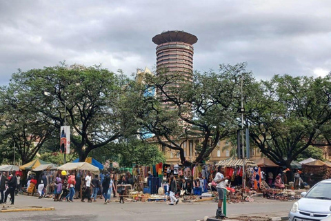 Visite à pied de la ville de Nairobi (deux heures)