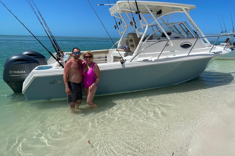 Key West: Utflykt med fiske- och sandbankbåt