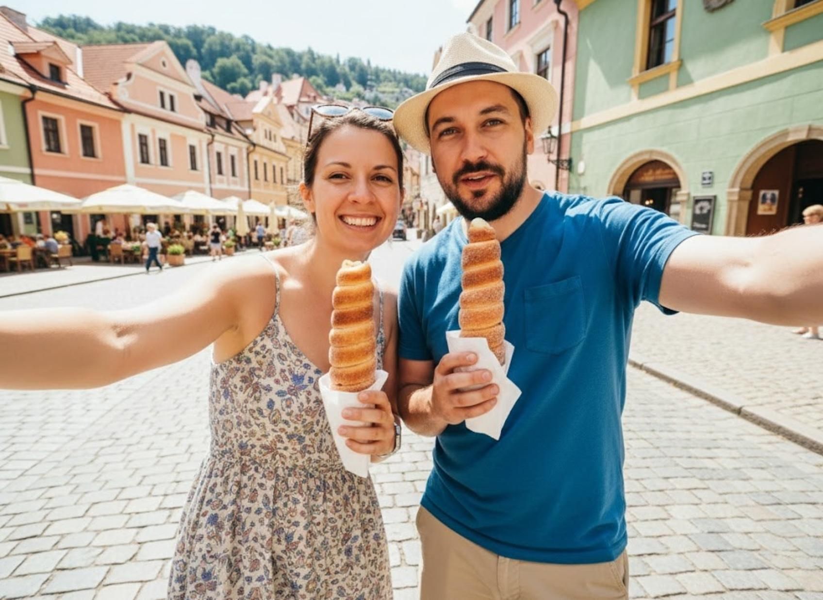 ☀️DAS BESTE VON Krumlov: Flussfahrt, Mittagessen, Burgbesichtigung & Leckereien