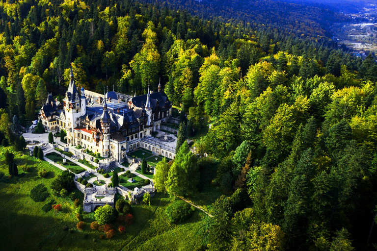 1-Day Private Car Tour: Peles, Dracula Castle & Brasov 4 Places Private Tour: Peles Castle, Bran Castle, & Brasov