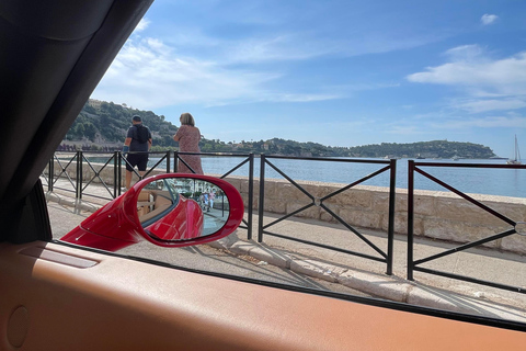 Tour guiado en Ferrari: Mónaco y Èze desde Villefranche-sur-Mer