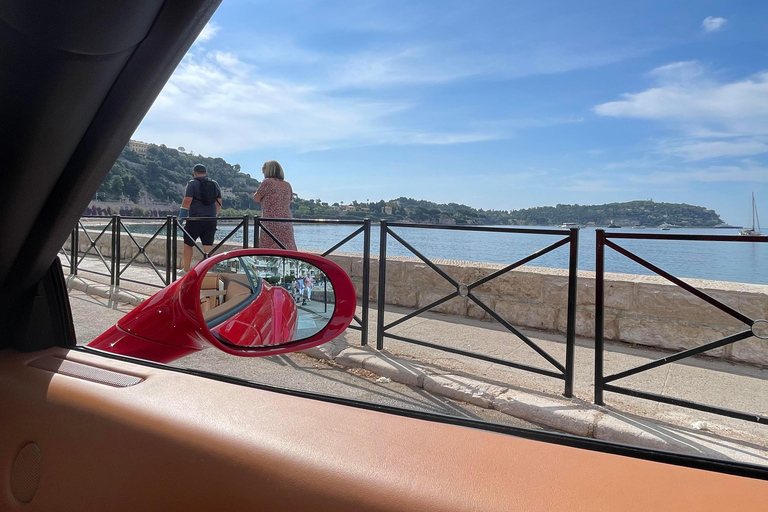 Tour guiado en Ferrari: Mónaco y Èze desde Villefranche-sur-Mer