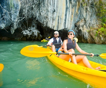 Ko Lanta: Kajakken in mangrove en zeegrotten voor een hele dag